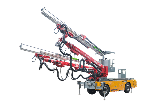 <span style="font-size:18px;">双滑臂电脑凿岩台车WD632DS</span>