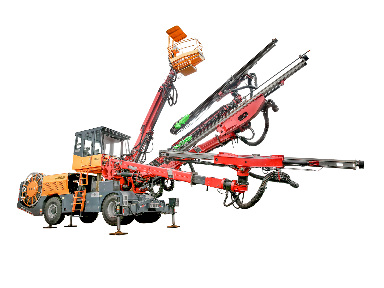 三臂电脑凿岩台车WD633