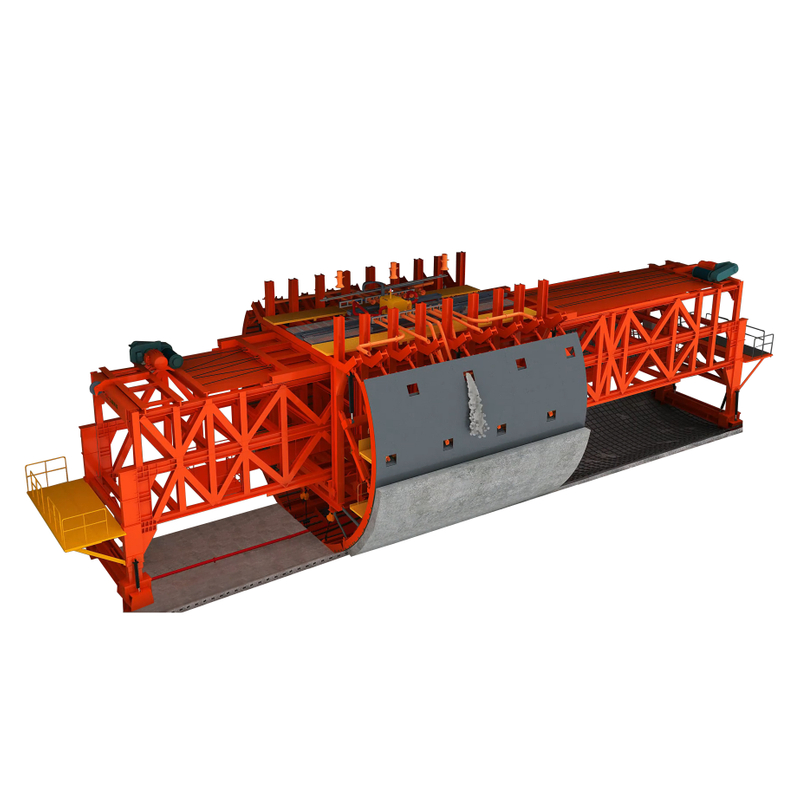 自动浇筑针梁台车