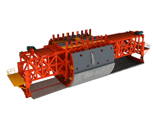 自动浇筑针梁台车